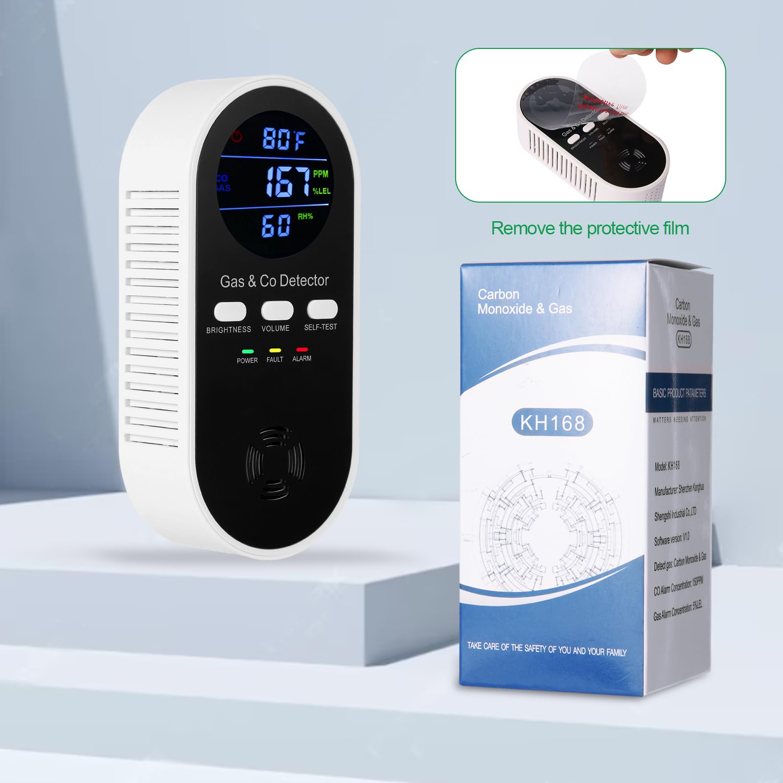 5-in-1 Combination Explosive G - Co Detector Plug review and price