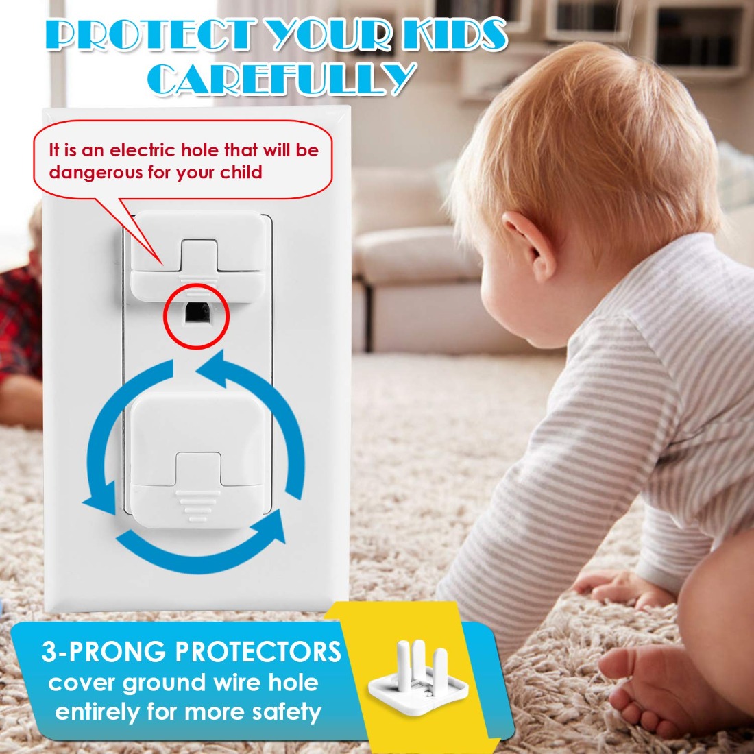38 Pcs White Plastic Childproo - Outlet Cover Baby review and price
