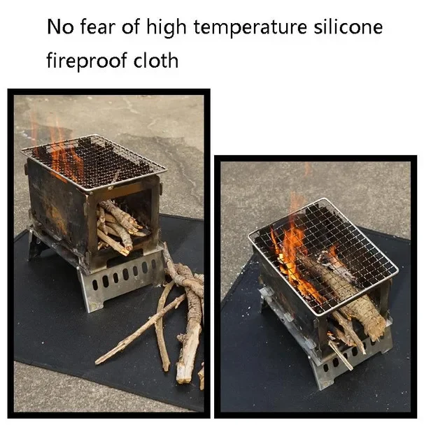 Outdoor Camping Silicone Firep - Fire Blanket Kitchen review and price