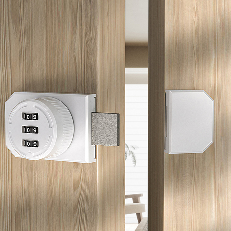 1 Set No-Punch Combination Doo - Medicine Cabinet Lock review and price
