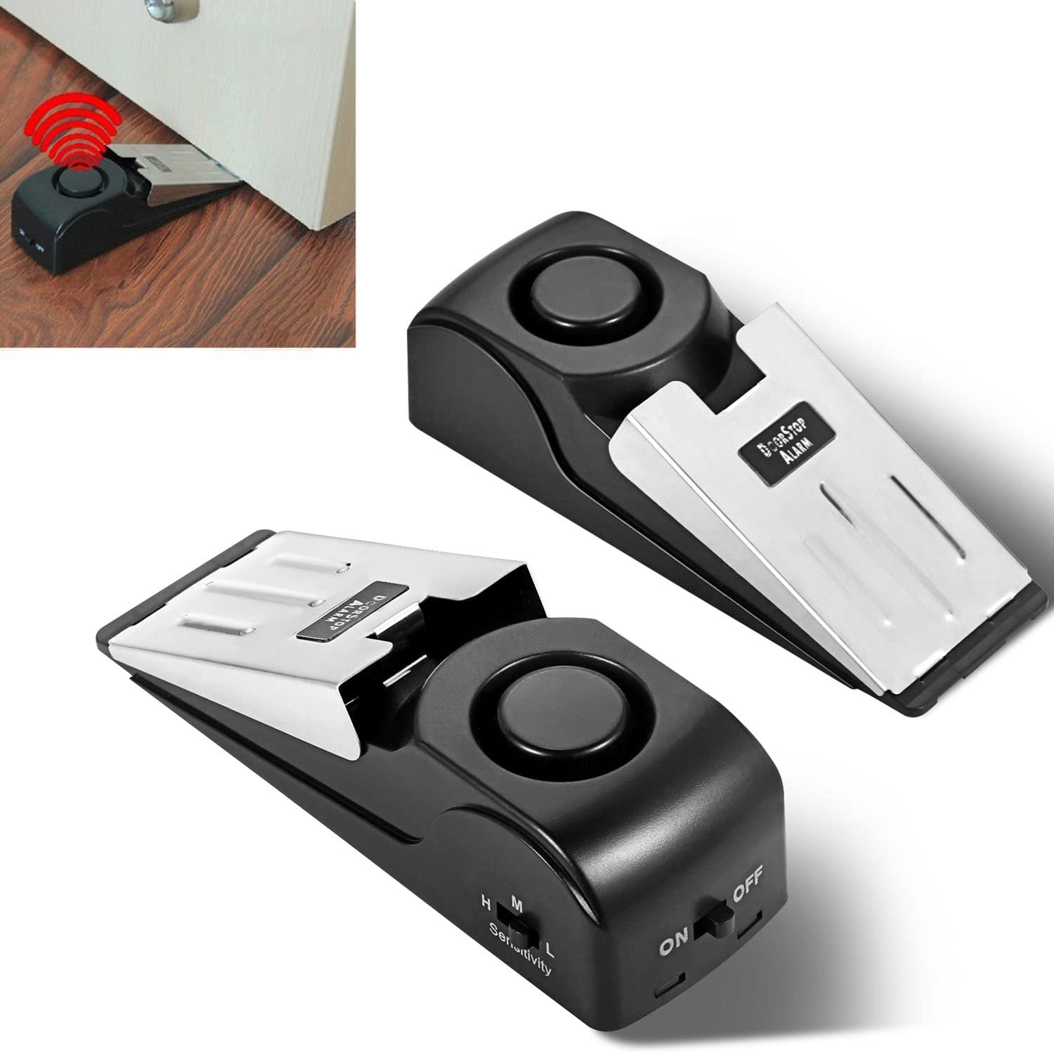 Upgraded Door Stopper Alarm Po - Door Stop Alarm review and price