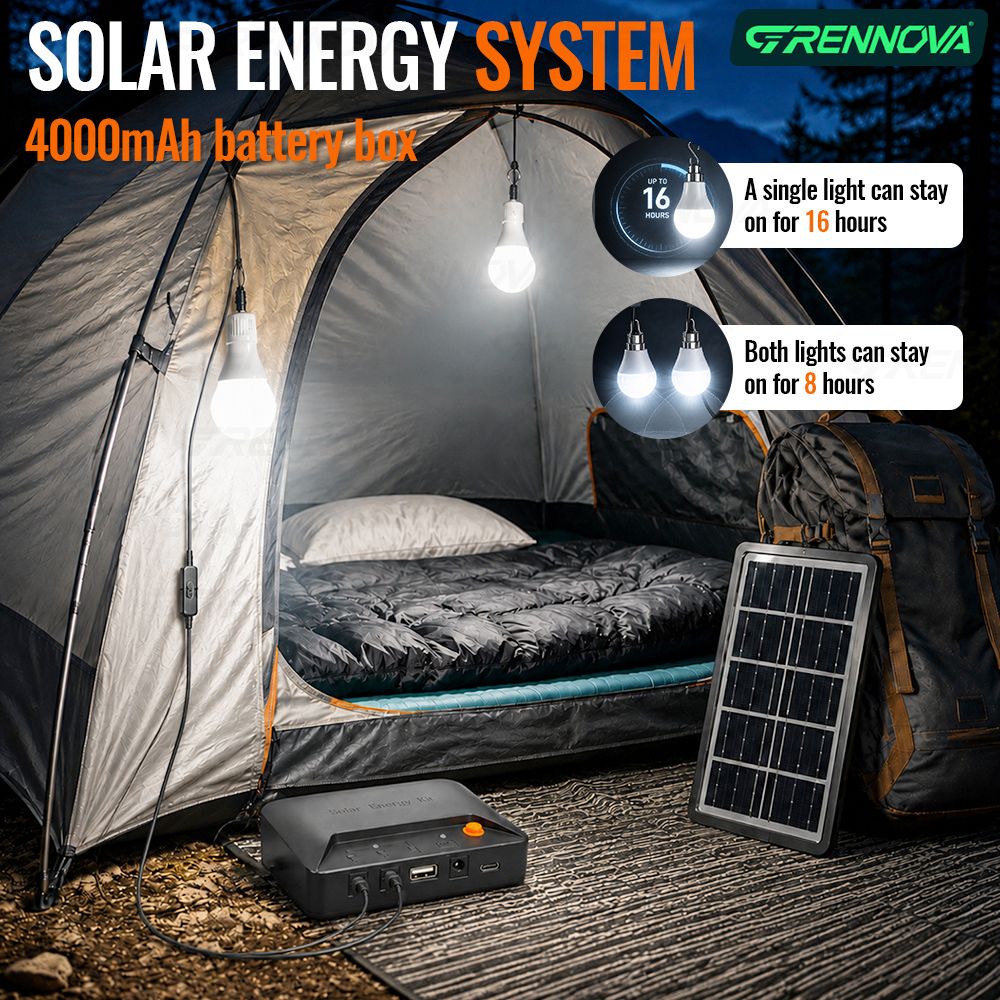 Grennova Portable Complete Sol - Power Outage Light review and price