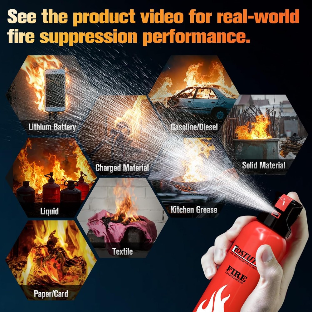 8-IN-1 Fire Extinguisher for H - Fire Extinguisher Small review and price