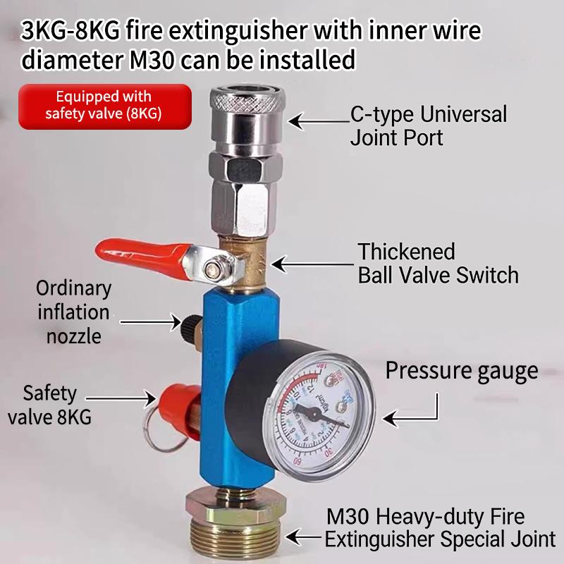 Small Air Tank Pressure Adapte - Fire Extinguisher Small review and price