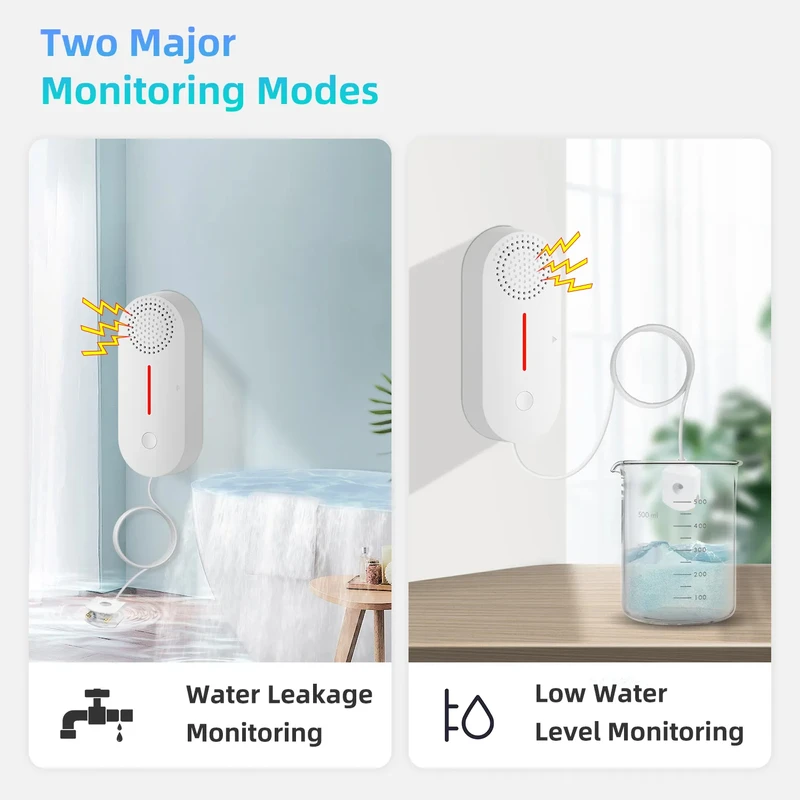 Tuya WiFi water leakage sensor - Water Alarm Sensor review and price