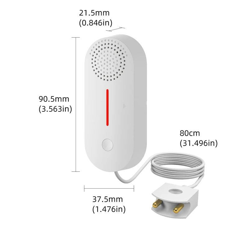 Tuya WiFi water leakage sensor - Water Alarm Sensor review and price