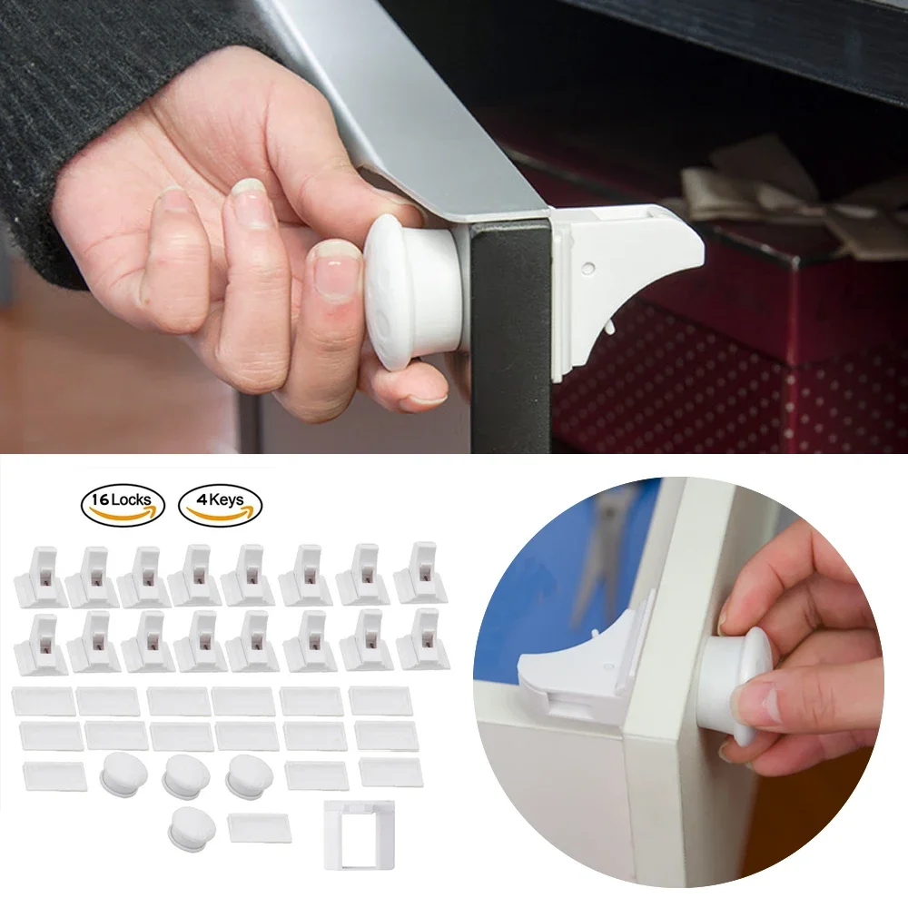 Baby Safety Lock Invisible Loc - Medicine Cabinet Lock review and price